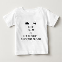 Keep Calm Let Rudolph Guide Sleigh