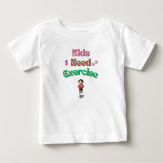 T-shirt Pour Bébé Kids Need Exercise