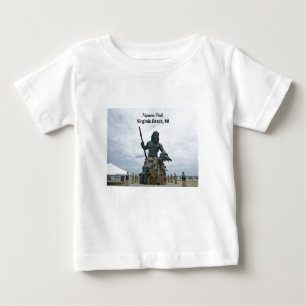 T-shirt Pour Bébé King Neptune Park, Virginia Beach, VA