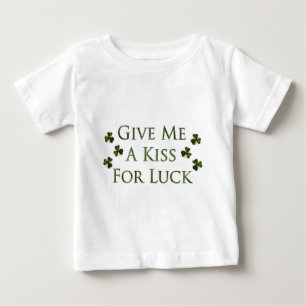 T-shirt Pour Bébé Kiss for Luck
