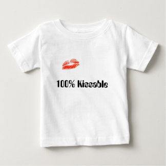T-shirt Pour Bébé Kissable 100%