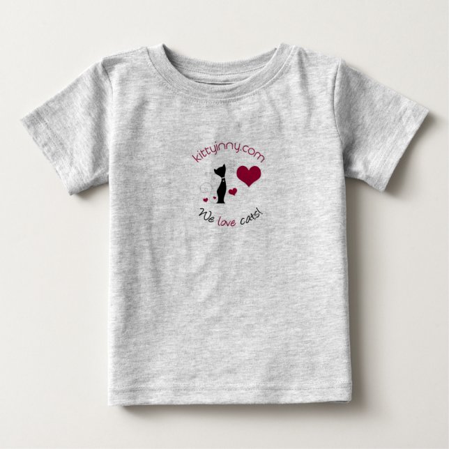 T-shirt Pour Bébé kittyinNY (Devant)