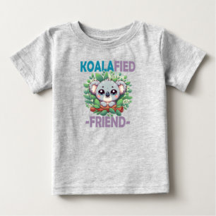 T-shirt Pour Bébé Koalafied Ami drôle de jeu de mot Cute baby Koala