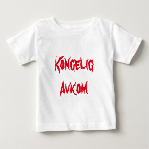 T-shirt Pour Bébé Kongelig Avkom, Offre royale en norvégien