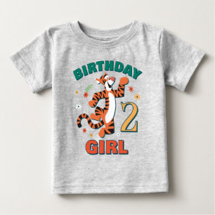 T-shirt Pour Bébé La fille d'anniversaire fantaisiste de Disney Tigg
