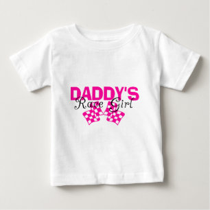 T-shirt Pour Bébé La fille de la race de papa