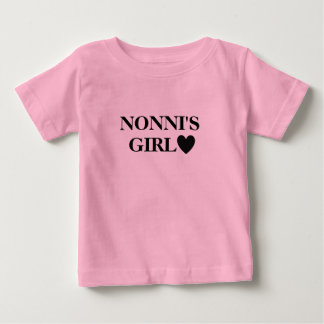 T-shirt Pour Bébé La fille de Nonni