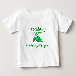 T-shirt Pour Bébé la fille du grand-papa