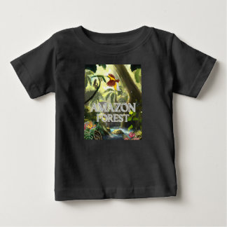 T-shirt Pour Bébé La forêt amazonienne - La forêt amazonienne