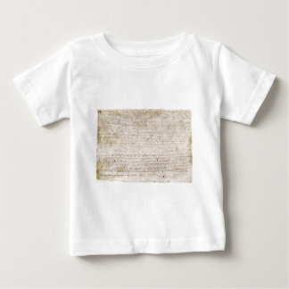 T-shirt Pour Bébé La Magna Carta de la charte 1215 des libertés
