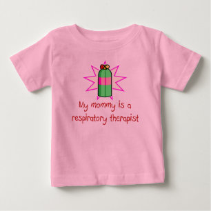 T-shirt Pour Bébé La maman est un T-shirt de bébé de thérapeute