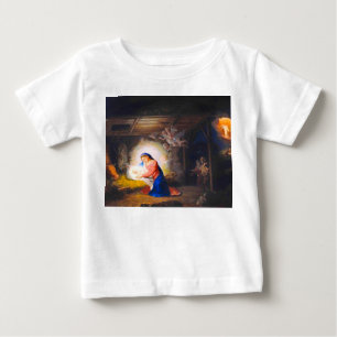 T-shirt Pour Bébé La Nativité du Christ