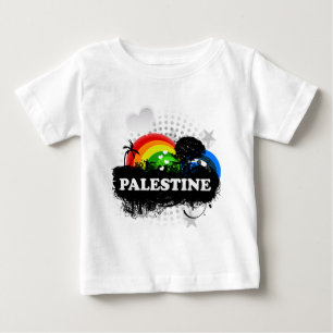 T-shirt Pour Bébé La Palestine fruitée mignonne