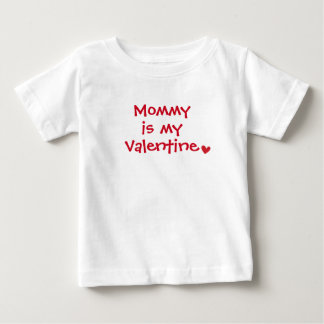 T-shirt Pour Bébé La petite chemise Saint-Valentin de maman