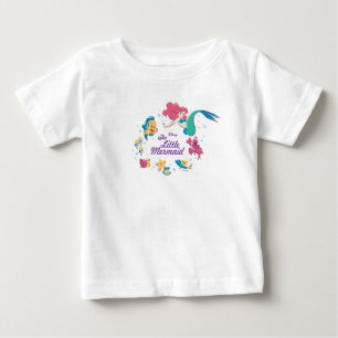 T-shirt Pour Bébé La Petite Sirène et la Mer