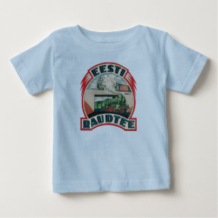 T-shirt Pour Bébé La pièce en t des enfants d'Eesti Raudtee