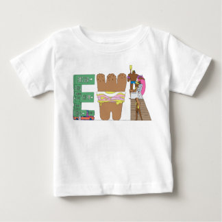 T-shirt Pour Bébé La pièce en t | NEWARK, NJ (EWR) du bébé