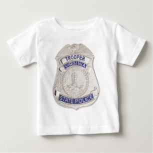 T-shirt Pour Bébé La police de soldat de la cavalerie d'état de la