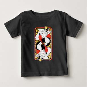 T-shirt Pour Bébé La Reine des Coeurs Cartes