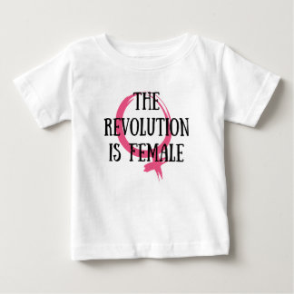 T-shirt Pour Bébé La révolution est féminine