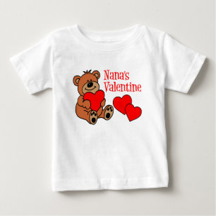 T-shirt Pour Bébé La Saint-Valentin de Nana