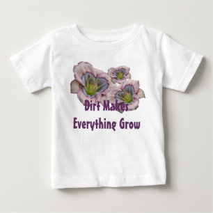 T-shirt Pour Bébé La saleté fait Everythig élever l'enfant en bas