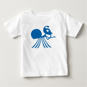 T-shirt Pour Bébé La silhouette Disney d'une rose de la vie des boeu