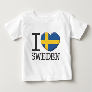 T-shirt Pour Bébé La Suède