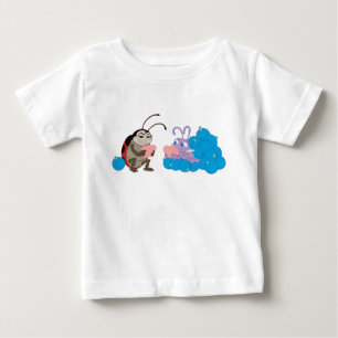 T-shirt Pour Bébé La vie d'un bug, la coccinelle et le jeu de points