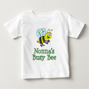 T-shirt Pour Bébé L'abeille occupée de Nonna