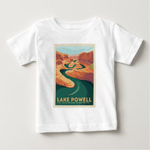 T-shirt Pour Bébé Lac Powell Arizona et Utah