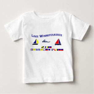 T-shirt Pour Bébé Lac Winnipesaukee, NH