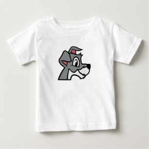 T-shirt Pour Bébé Lady And the Tramp Tirage classique