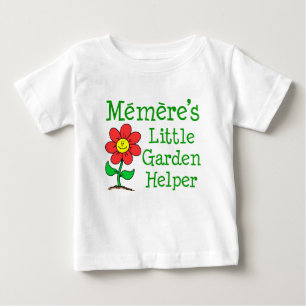 T-shirt Pour Bébé L'aide de Memere's Little Garden