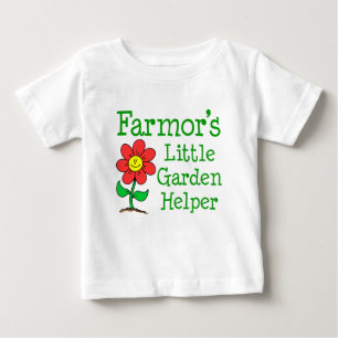T-shirt Pour Bébé L'aide du petit jardin de l'agriculteur
