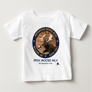 T-shirt Pour Bébé Lait d'orignal Matanuska