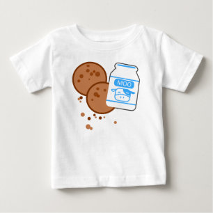 T-shirt Pour Bébé Lait et biscuits