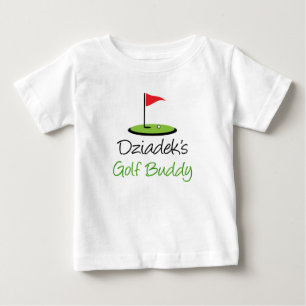 T-shirt Pour Bébé L'ami de golf de Dziadek