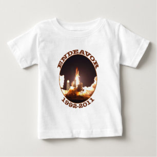 T-shirt Pour Bébé Lancement final d'effort de navette spatiale