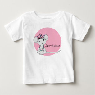 T-shirt Pour Bébé Lancer la souris