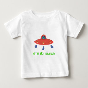 T-shirt Pour Bébé Lançons l'OVNI