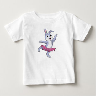 T-shirt Pour Bébé Lapin comme Ballerina au Ballet