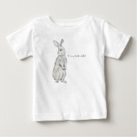 Lapin de velours drôle
