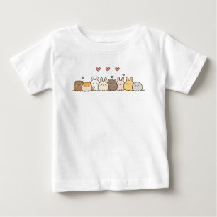 T-shirt Pour Bébé Lapin drôle