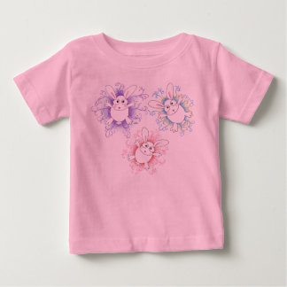 T-shirt Pour Bébé lapins, lapins, lapins