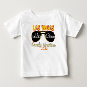 T-shirt Pour Bébé Las Vegas Nevada Family Vacation Matching 2022