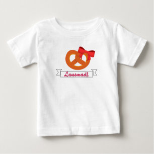 T-shirt Pour Bébé Lausmadl Oktoberfest Dirndl Bayern Spruch