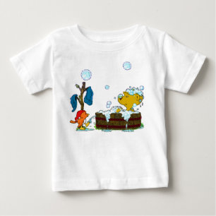 T-shirt Pour Bébé Le bain à bulles de Ferald