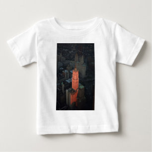 T-shirt Pour Bébé Le bâtiment Woolworth