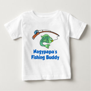 T-shirt Pour Bébé Le bouc de pêche de Nagypapa